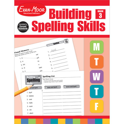 Cover Image for Building Spelling Skills Grade 3 Te -- Evan-Moor Educational Publishers, Paperback