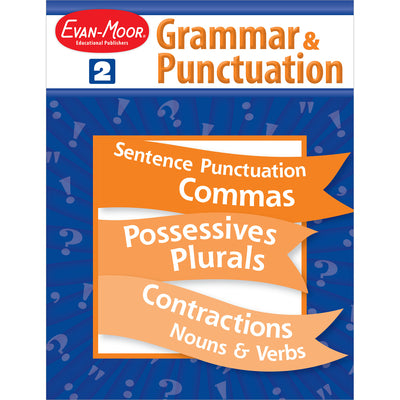 Cover Image for Grammar & Punctuation Grade 2 -- Evan-Moor Educational Publishers, Paperback