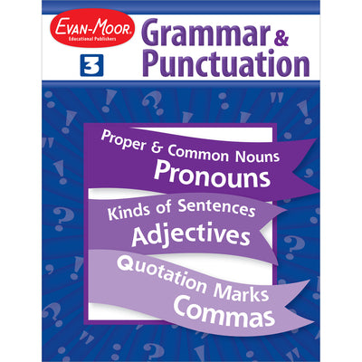 Cover Image for Grammar & Punctuation Grade 3 -- Evan-Moor Educational Publishers, Paperback