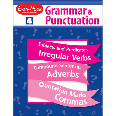 Cover Image for Grammar & Punctuation Grade 4 -- Evan-Moor Educational Publishers, Paperback