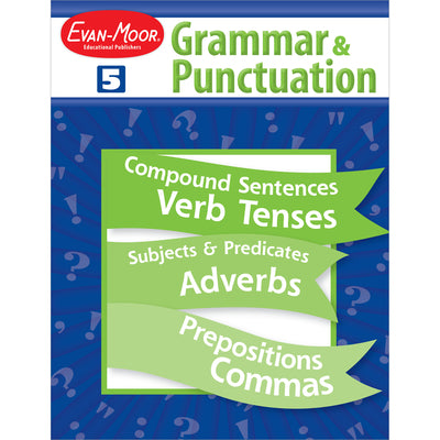 Cover Image for Grammar & Punctuation Grade 5 -- Evan-Moor Educational Publishers, Paperback