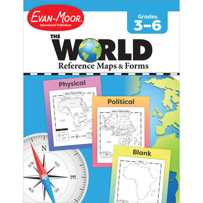 Cover Image for The World Reference & Map Forms -- Evan-Moor Educational Publishers, Paperback