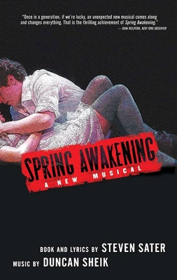 Cover Image for Spring Awakening -- Steven Sater, Paperback