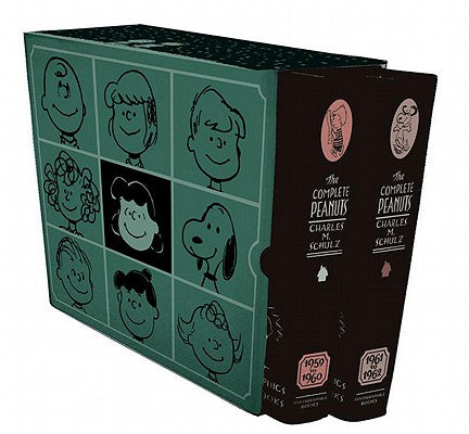Cover Image for The Complete Peanuts 1959-1962: Gift Box Set - Hardcover -- Charles M. Schulz, Boxed Set