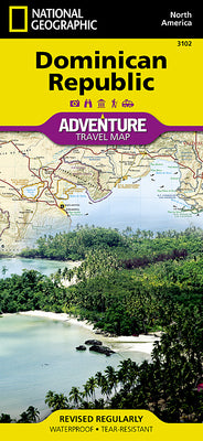 Cover Image for Dominican Republic Map -- National Geographic Maps, Folded