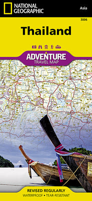 Cover Image for Thailand Map -- National Geographic Maps, Folded