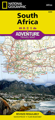 Cover Image for South Africa Map -- National Geographic Maps, Folded