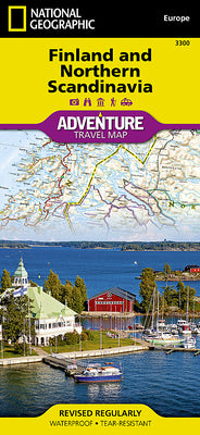 Cover Image for Finland and Northern Scandinavia Map -- National Geographic Maps, Folded