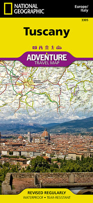 Cover Image for Tuscany Map [Italy] -- National Geographic Maps, Folded