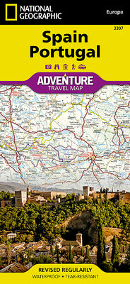 Cover Image for Spain and Portugal Map -- National Geographic Maps, Folded