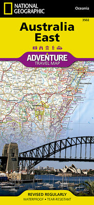 Cover Image for Australia East Map -- National Geographic Maps, Folded