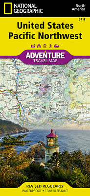 Cover Image for United States, Pacific Northwest Map -- National Geographic Maps, Folded