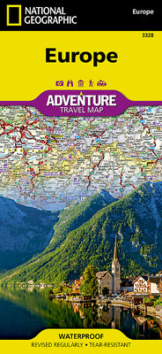 Cover Image for Europe Map -- National Geographic Maps, Sheet Map, Folded