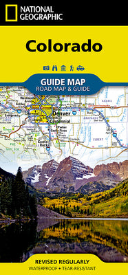 Cover Image for Colorado Map -- National Geographic Maps, Folded