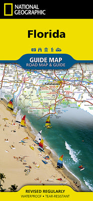 Cover Image for Florida Map -- National Geographic Maps, Sheet Map, Folded