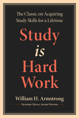 Cover Image for Study Is Hard Work -- William H. Armstrong, Paperback