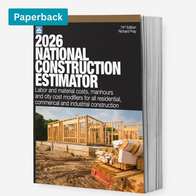 Cover Image for 2026 National Construction Estimator -- Richard Pray, Paperback