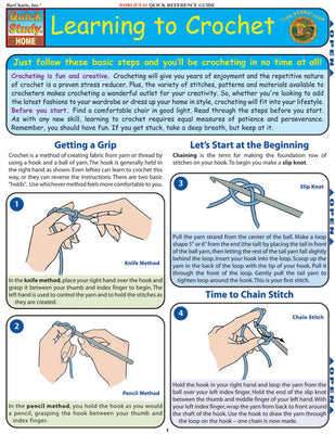 Cover Image for Learning to Crochet -- Lion Brand Yarn Company, Other