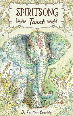 Cover Image for Spiritsong Tarot: 78-Card Tarot Deck with Animal Spirit Guides, Shamanic Symbolism, Hand-Drawn Visionary Artwork, Divine Guidance, 108-Page Guidebook -- Paulina Fae, Other