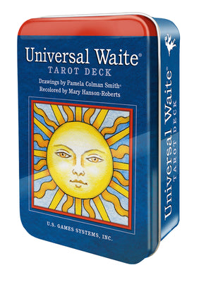 Cover Image for Universal Waite(r) Tarot Deck in a Tin -- Mary Hanson-Roberts, Other