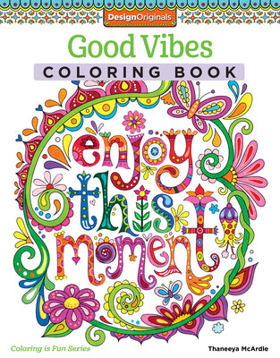 Cover Image for Good Vibes Coloring Book -- Thaneeya McArdle, Paperback