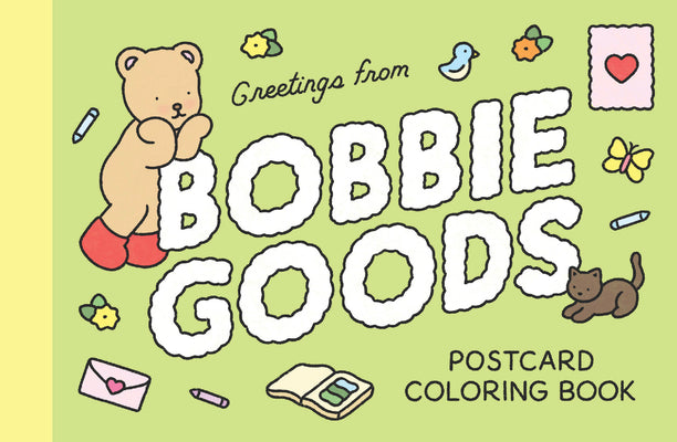 Cover Image for Bobbie Goods Postcard Coloring Book: 20 Postcards -- Bobbie Goods, Novelty