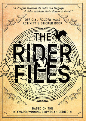 Cover Image for The Rider Files: Official Fourth Wing Activity & Sticker Book - Based on the Award-Winning Empyrean Series -- Entangled, Paperback