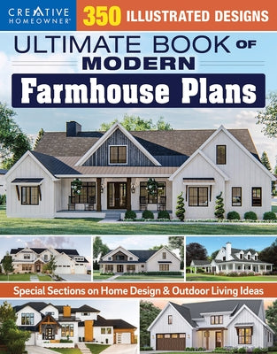 Cover Image for Ultimate Book of Modern Farmhouse Plans: 350 Illustrated Designs -- Design America Inc, Paperback