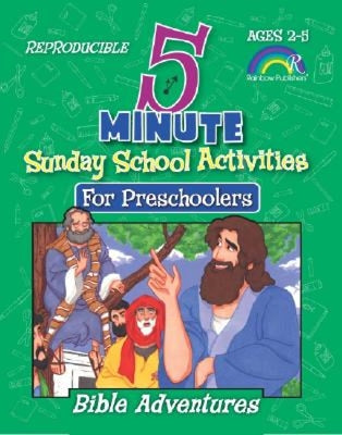 Cover Image for 5 Minute Sunday School Activities: Bible Adventures: Preschoolers -- Mary J. Davis, Paperback