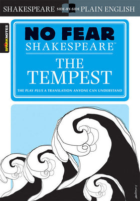 Cover Image for The Tempest: No Fear Shakespeare Side-By-Side Plain English -- William Shakespeare, Paperback