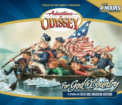 Cover Image for For God & Country: 12 Stories on Faith and American History -- Aio Team, CD-Audio