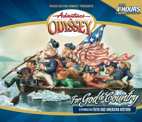 Cover Image for For God & Country: 12 Stories on Faith and American History -- Aio Team, CD-Audio