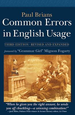 Cover Image for Common Errors in English Usage, 3rd Edition -- Paul Brians, Paperback