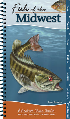 Cover Image for Fish of the Midwest: Your Way to Easily Identify Fish -- Dave Bosanko, Spiral