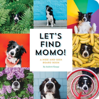 Cover Image for Let's Find Momo!: A Hide-And-Seek Board Book -- Andrew Knapp, Board Books