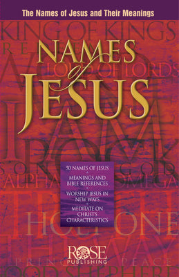 Cover Image for Names of Jesus -- Rose Publishing, Paperback