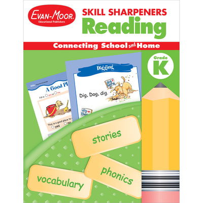 Cover Image for Skill Sharpeners: Reading Grade K -- Evan-Moor Educational Publishers, Paperback