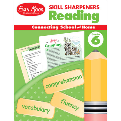 Cover Image for Skill Sharpeners: Reading Grade 6+ -- Evan-Moor Educational Publishers, Paperback