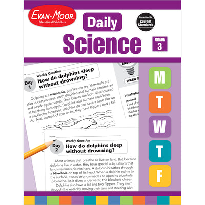 Cover Image for Daily Science Grade 3 Te -- Evan-Moor Educational Publishers, Paperback