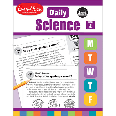 Cover Image for Daily Science Grade 4 Te -- Evan-Moor Educational Publishers, Paperback
