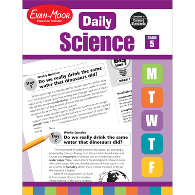 Cover Image for Daily Science Grade 5 Te -- Evan-Moor Educational Publishers, Paperback