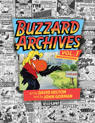 Cover Image for Buzzard Archives Volume 1: Advertising -- David Helton, Paperback