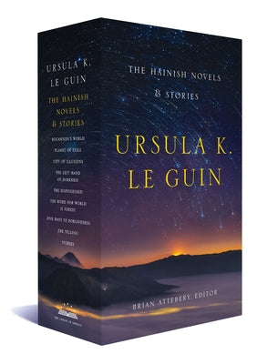 Cover Image for Ursula K. Le Guin: The Hainish Novels and Stories: A Library of America Boxed Set -- Ursula K. Le Guin, Hardcover