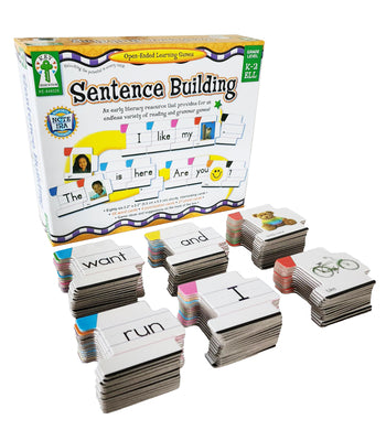 Cover Image for Sentence Building: An Early Literacy Resource That Provides for an Endless Variety of Reading and Grammar Games! -- Sherrill B. Flora, Hardcover