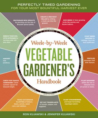 Cover Image for Week-By-Week Vegetable Gardener's Handbook: Perfectly Timed Gardening for Your Most Bountiful Harvest Ever -- Jennifer Kujawski, Spiral