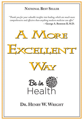 Cover Image for A More Excellent Way: Be in Health [With DVD] -- Henry W. Wright, Paperback
