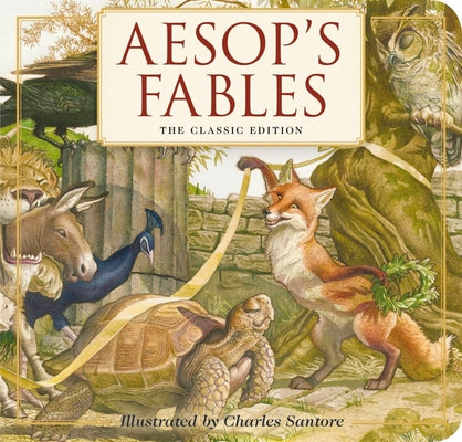 Cover Image for Aesop's Fables Board Book: The Classic Edition -- Aesop, Board Book