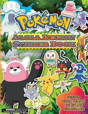 Cover Image for Pokémon Alola Region Sticker Book -- The Pokemon Company International, Paperback