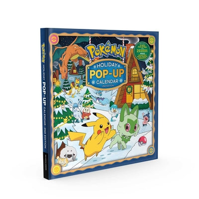 Cover Image for Pokémon Holiday Advent Pop-Up Tree Calendar: Come Join Pikachu and Its Friends as They Celebrate the Holidays by the Fire! -- Pikachu Press, Calendar