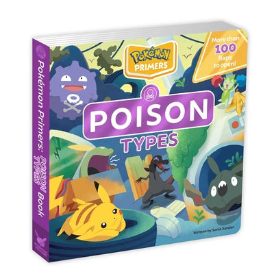 Cover Image for Pokémon Primers: Poison Types Book -- Sonia Sander, Board Books